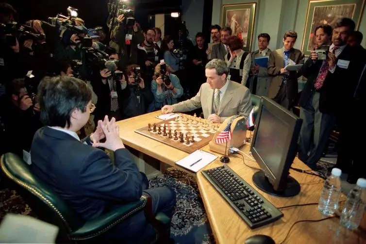 Garry Kasparov VS Deep Blue (1996) #4